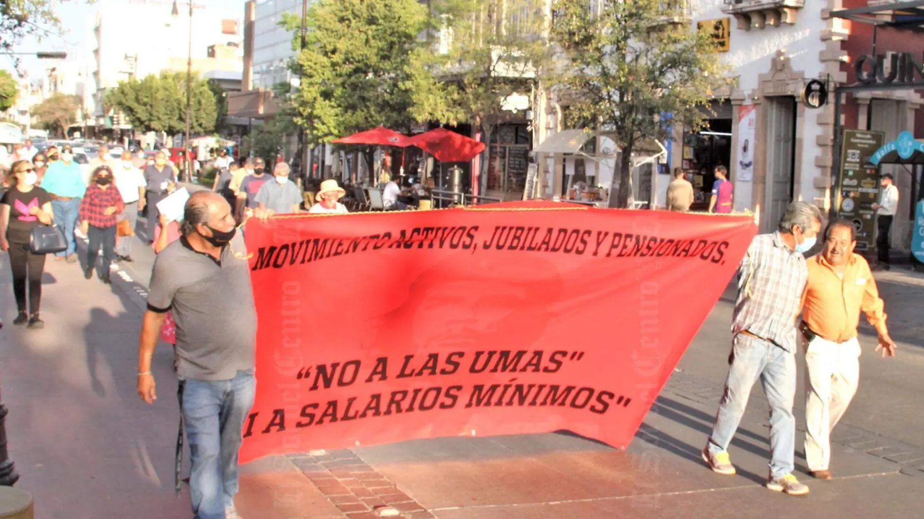 jubilados protesta